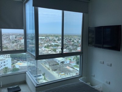 Gorgeous City Views From Master Bedroom